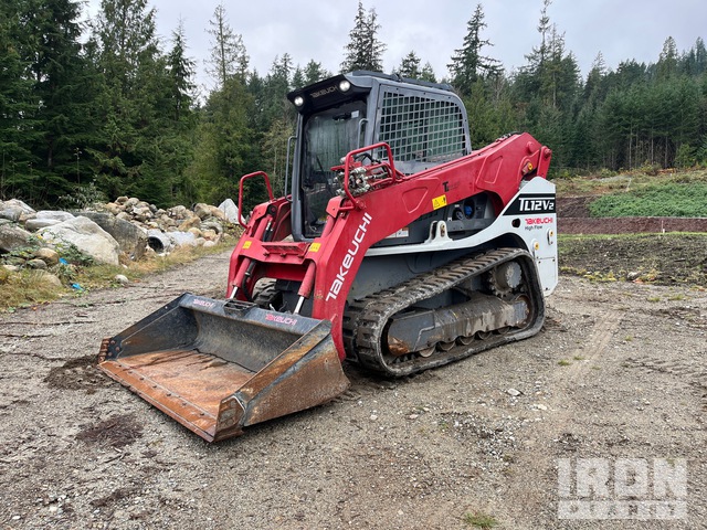 MINI CARGADOR SOBRE ORUGAS 2017 TAKEUCHI TL12V2