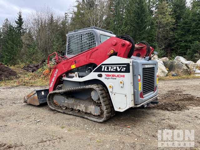 MINI CARGADOR SOBRE ORUGAS 2017 TAKEUCHI TL12V2