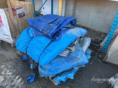 Quantity of Tarps Varios, tienda, almacen, consumidor