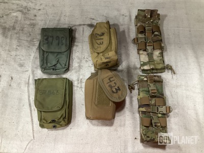 (52) Communications Equipment Cases, (85) Radio Covers & Assorted Items