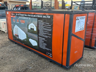 2025 TMG ST3070V 30 ft x 70 ft Storage Building (Unused)