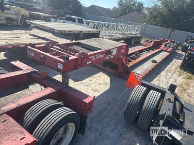 2008 Talbert 68 ft Quad/A Removable Gooseneck Step Deck Trailer