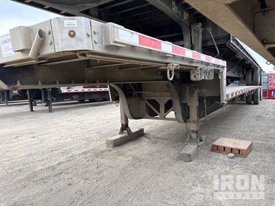 2016 Trail King 53 ft Spread Axle Single Drop Semi aanhanger