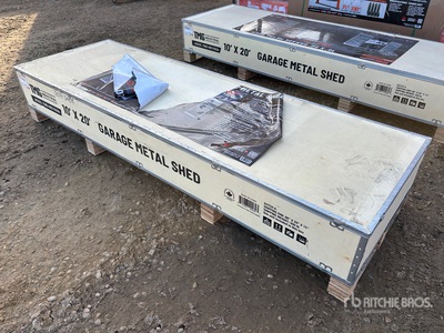 TMG MS1020A 10 ft x 20 ft Metal Stalla (Unused)