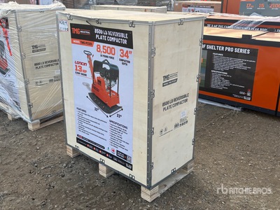 TMG PC325 34 In Reversible Plancha compactadora (Unused)