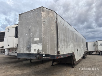 1984 Wesco 48 ft x 102 in T/A Belly Chip Trailer
