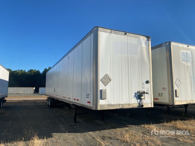 2011 Wabash DVCVHPC 53 ft x 102 in T/A Gesloten aanhangwagen