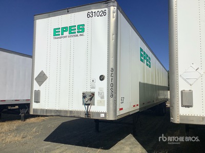 2011 Wabash DVCVHPC 53 ft x 102 in T/A Van Trailer