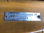 General Appearance with Second Serial Number/VIN Photo