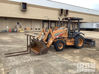 2014 Case 570N EP 4x4 Pala gommata per cura del verde