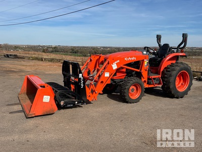 2022 Kubota L3560D 4WD Utility Tractor