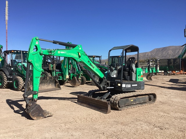2018 Bobcat E50 Mini Excavator