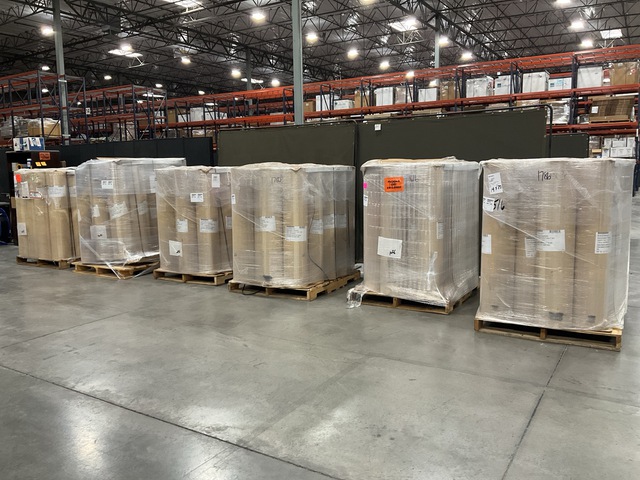 (120) Rolls of Cincinnati Treated Kraft Paper