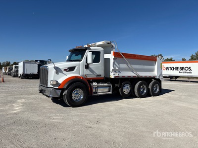 2017 Peterbilt 567 8x4 を見 Dump Truck