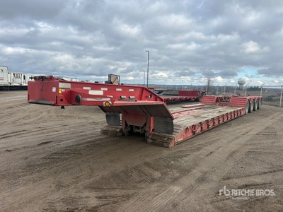 2011 J C Trailers Tri/A Double Drop Removable Gooseneck Lowboy Trailer