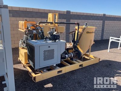 2021 ChemGrout CG680 3.5x8PLCDH Mortar and Grout Mixer (Unused)