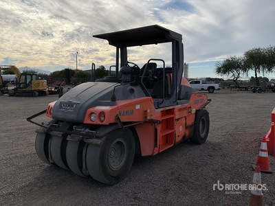 2014 Hamm GRW 280i-10 8 8 Wheel Pneumatic Roller