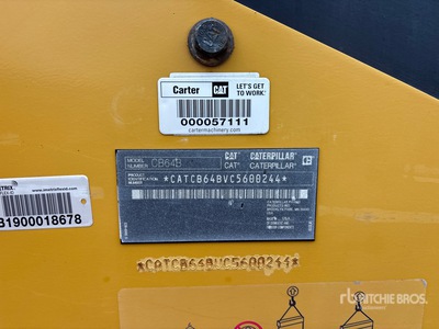 2017 Cat CB64B Double Drum Roller