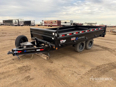 2025 Load Trail 14 ft T/A 95 inches Wide Dump Utility Trailer