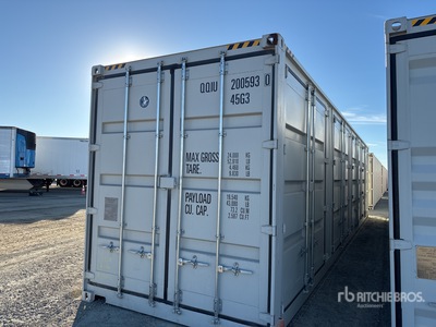 2025 40 ft High Cube Multi-Door Storage Container