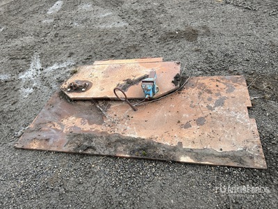 8 ft x 4 ft x 3/4 in Stahlplatten