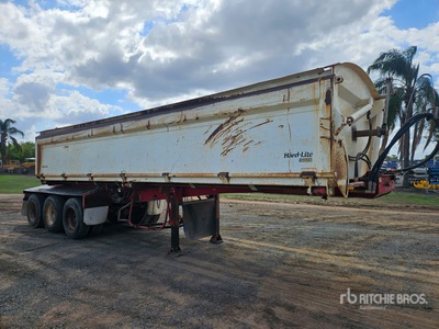 2012 Roadwest Remolque de descarga lateral