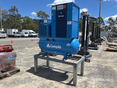 2021 CompAir Skid-Mounted ضاغط هوائي