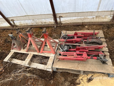 Quantity of (6) Pallets of Pipeline Misc & Jack/ Pijpstandaard