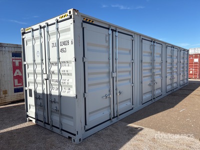 2025 40 ft High Cube Multi-Door Contenedor de almacenamiento