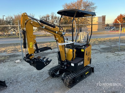 2026 CFG H12R Mini Excavator (Unused)