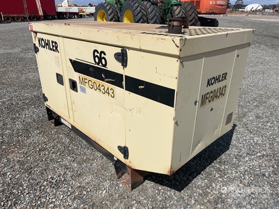 2019 Kohler KK66 66 kVA Skid-Mounted Generator Set