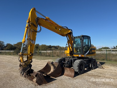 2001 JCB JS130W Pelle Sur Pneus Wheel Excavator