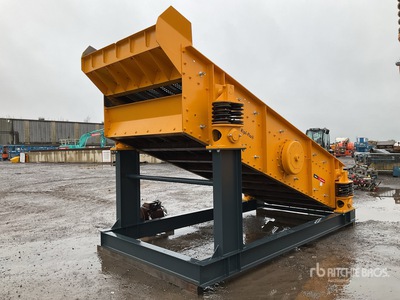 Allis Chalmers (Metso) RIPL FLO stationary 5000MM X 1800MM Stationary 2 Deck Screen Plant