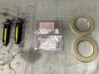 (9) Battery Trays, (190) Fixed Capacitors, (73) Rolls of Tape & Assorted Items