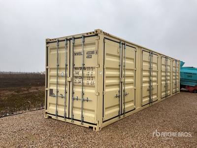 2025 40 ft High Cube Multi-Door Storage Container (Unused)