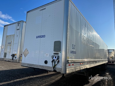 2016 Manac 94253A311 53 ft x 102 in T/A Van Trailer