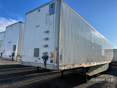 2017 Utility VS2DX 53 ft x 102 in T/A Van Trailer