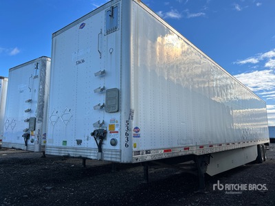 2017 Utility 4000D-X 53 ft x 102 in T/A Semi-remorque fourgon