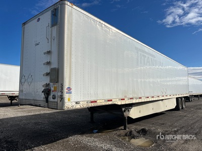 2017 Utility 4000D-X 53 ft x 102 in T/A Van Trailer