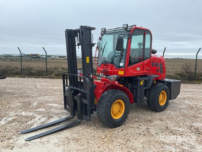 2025 KUL RTF-3500 4x4 Rough Terrain Forklift (Unused)