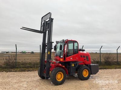 2025 KUL RTF-3500 4x4 Rough Terrain Forklift (Unused)