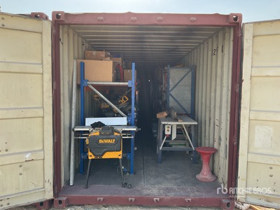 Spare Parts w/ 40 ft Workshop Container