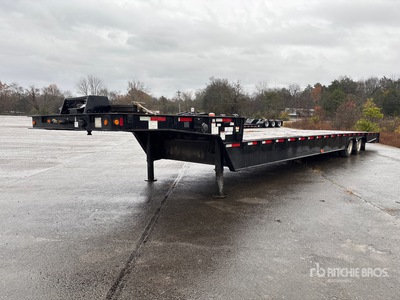 2008 Dakota TE70HT48 48 ft T/A Remorque Pour Équipement Hydraulique