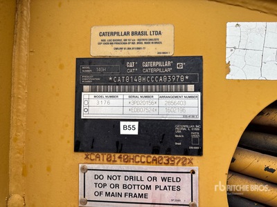 2007 Cat 140HNA Motoniveladora