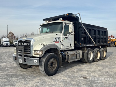 2013 Mack GU713 8x4 Tri/A Dump Truck