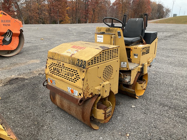 1999 Multiquip VR-36HA Double Drum Roller 1999 Multiquip VR-36HA Double Drum Roller