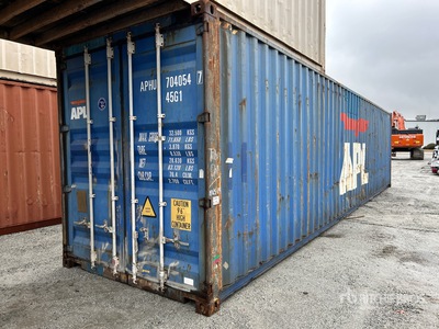 40 ft High Cube Conteneur de stockage