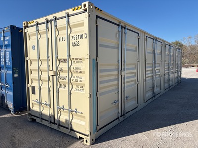 2025 40 ft High Cube Multi-Door Storage Container