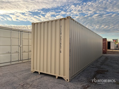 2025 40 ft High Cube Multi-Door Storage Container