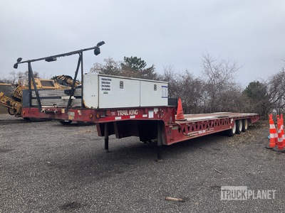 2001 Trail King TK110HT-503 50 ft Tri/A Single Drop Hydraulic Tail Trailer